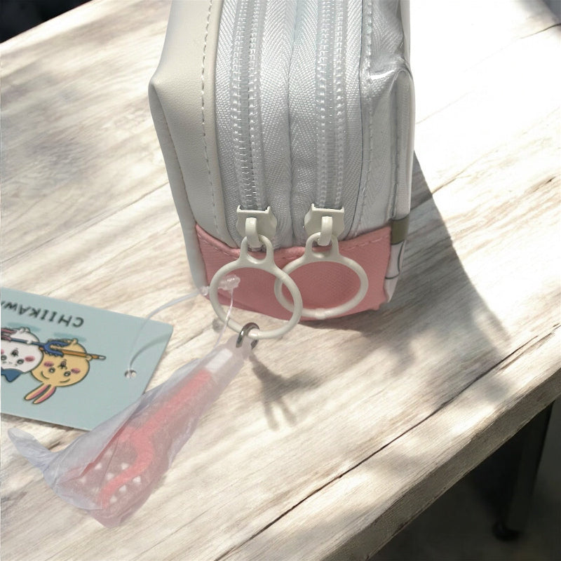 Chiikawa pencilcase pink side
