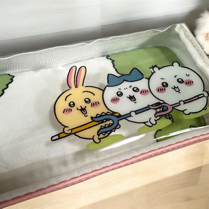Chiikawa pencilcase pink zoom