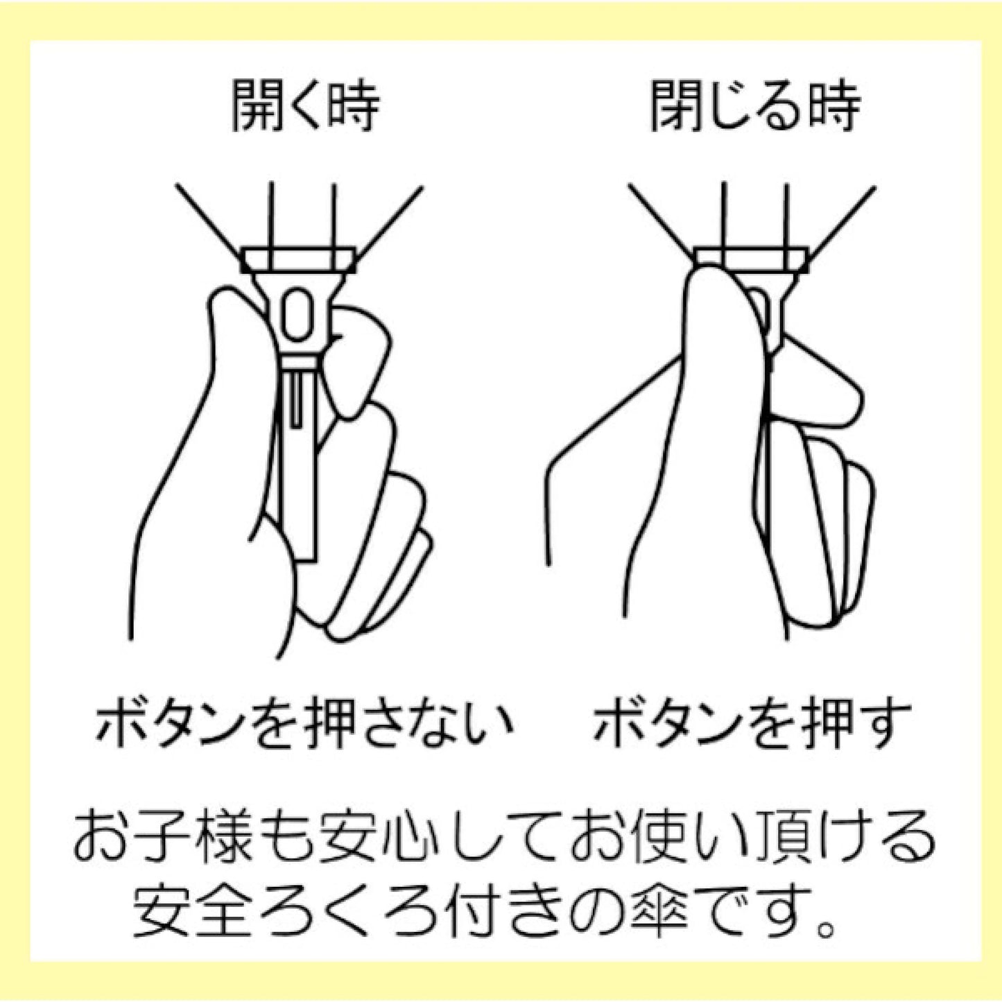 Folding umbrella Info 2