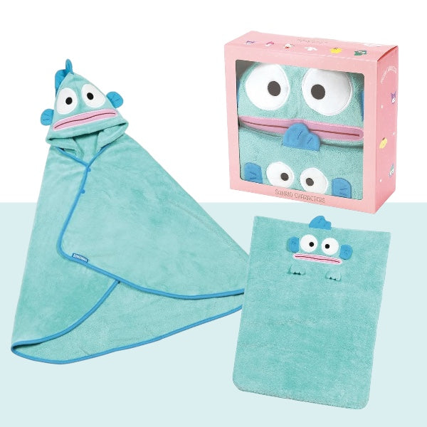 Hangyodon towel and hair dryer set