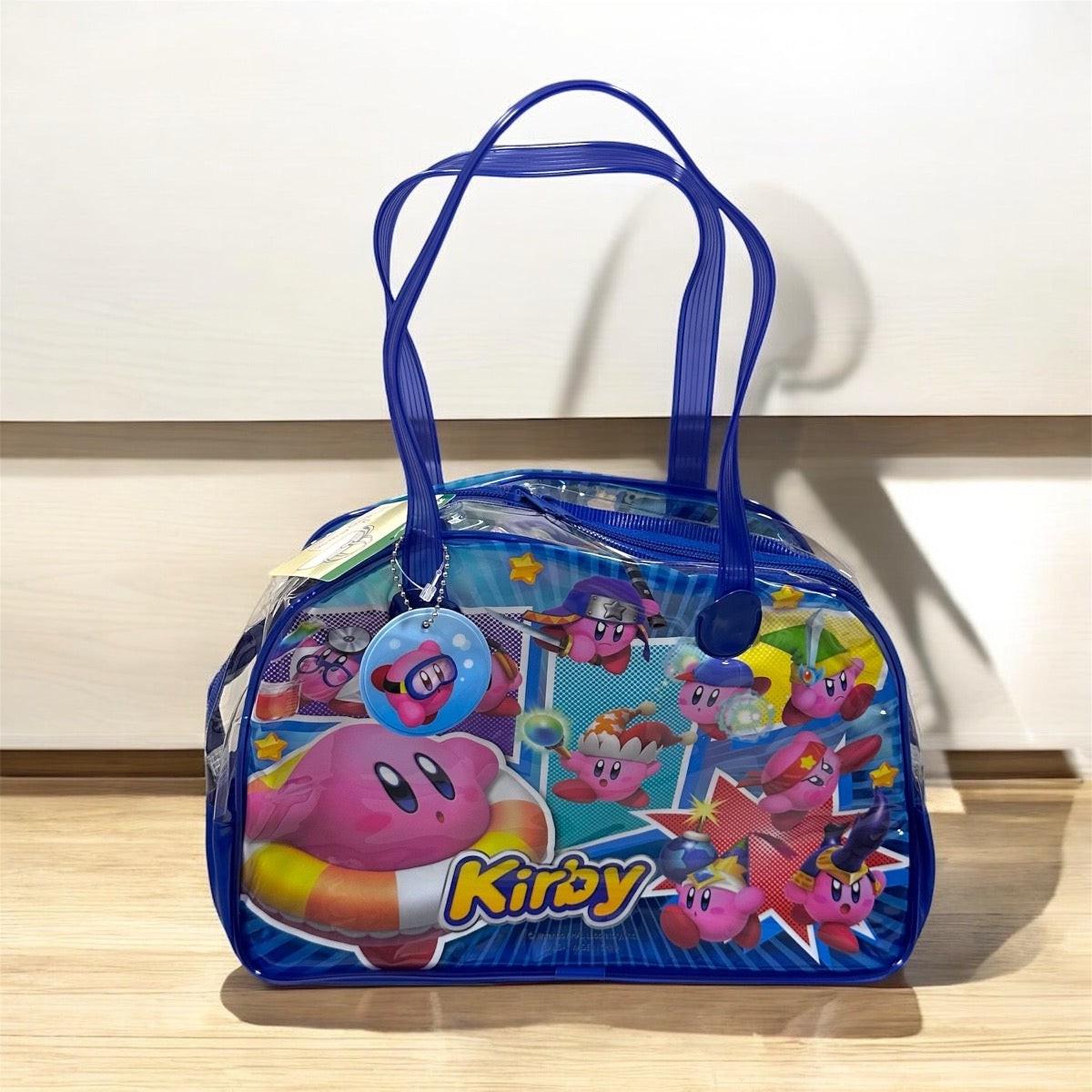 日本 Kirby 星之卡比波士頓款防水沙灘袋