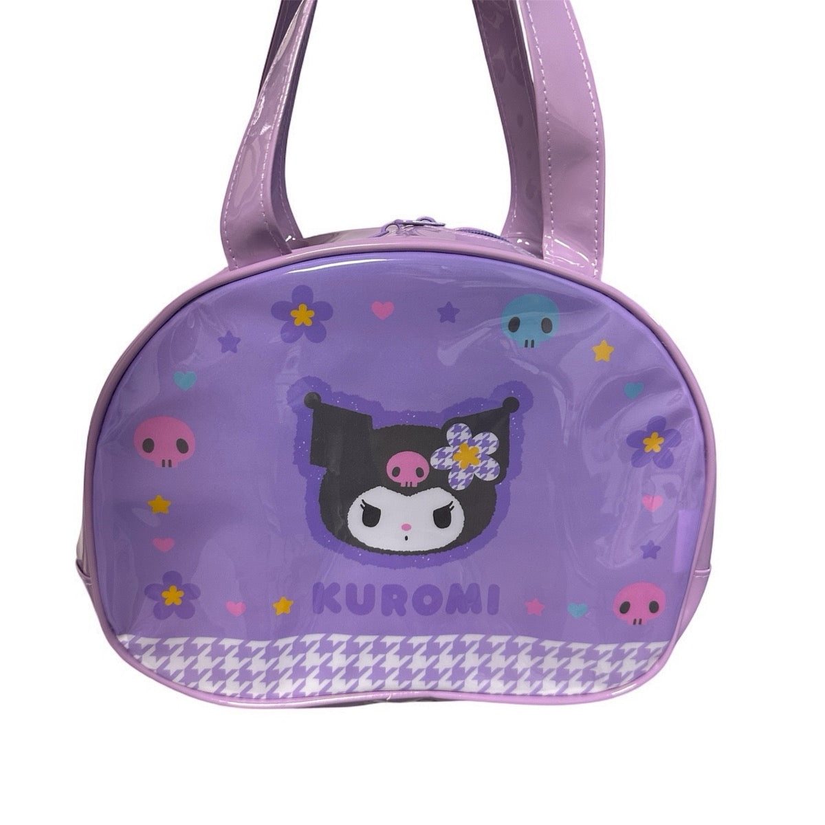 日本 Sanrio Kuromi 兒童波士頓防水手提袋沙灘袋