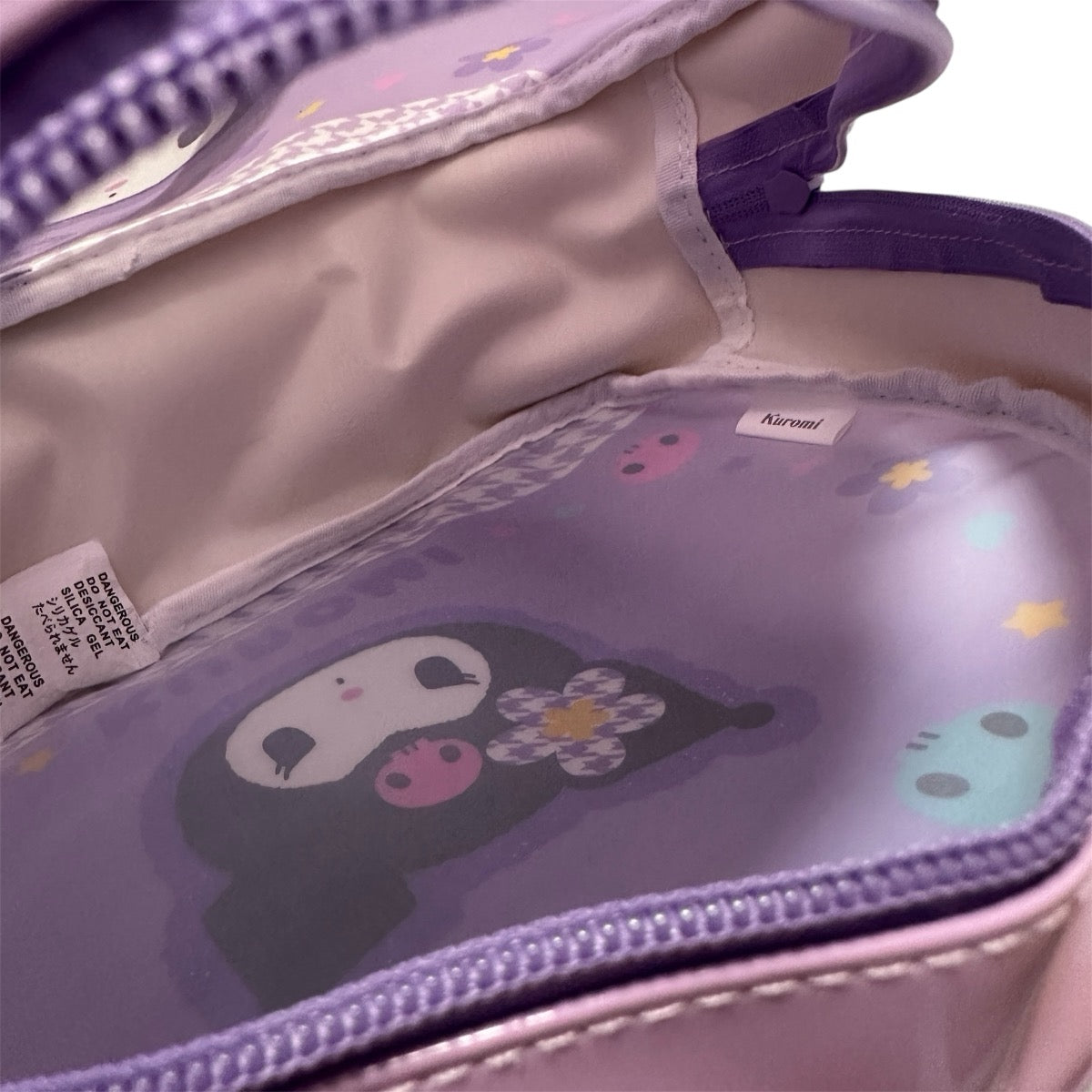 日本 Sanrio Kuromi 兒童波士頓防水手提袋沙灘袋