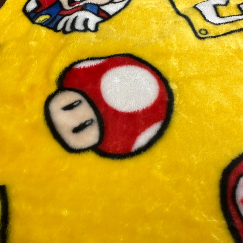 Mario blanket zoom