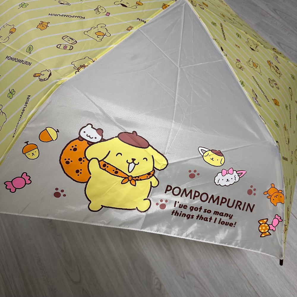 日本正版布甸狗Pompompurin折疊雨傘縮骨遮