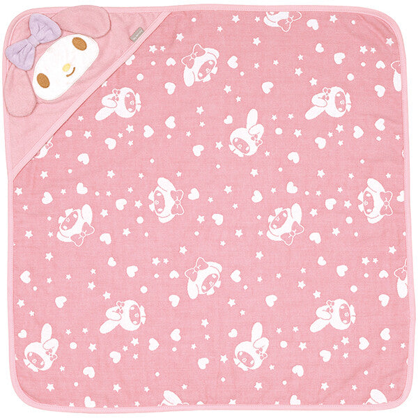 Sanrio x Skater Baby swaddle My Melody Front Side