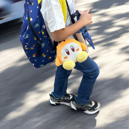 日本正版 Kirby's Dream Land星之卡比瓦多迪可拉伸證件掛袋仔