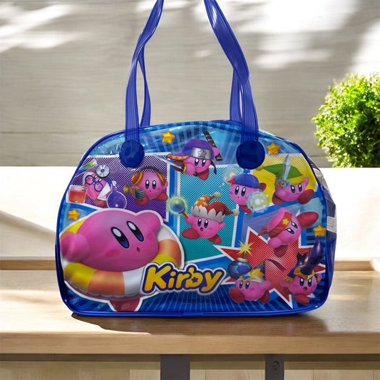 日本 Kirby 星之卡比波士頓款防水沙灘袋